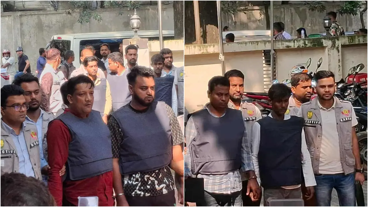 মামুন হত্যাকাণ্ডে ২ শ্যুটারসহ ৫ জন রিমান্ডে