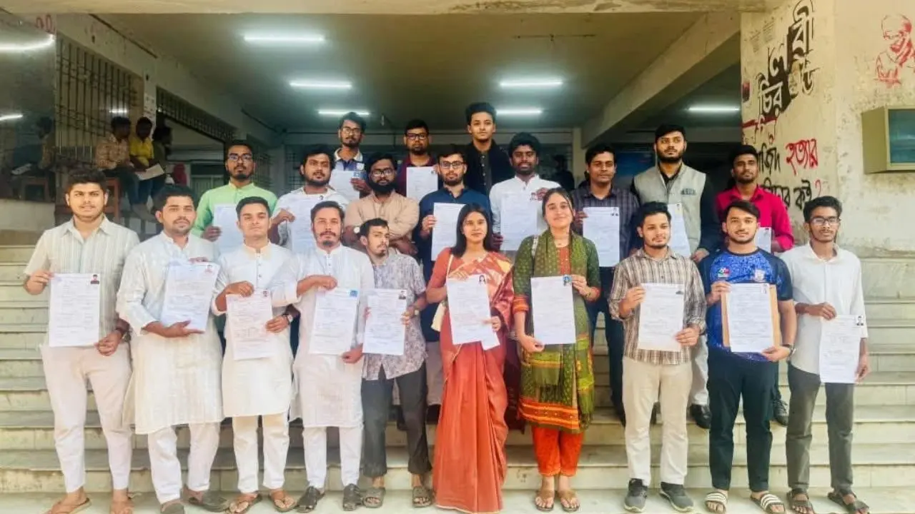 জকসু নির্বাচন : ছাত্রশক্তি সমর্থিত ‘ঐক্যবদ্ধ জবিয়ান’ প্যানেল ঘোষণা