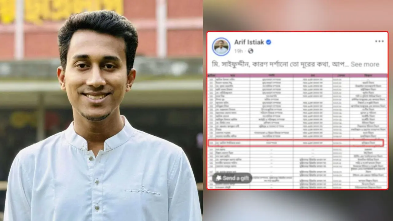 ‘পালানোর রাস্তা পাবেন না’–ঢাবি প্রক্টরকে হুমকি নিষিদ্ধ ছাত্রলীগ নেতার