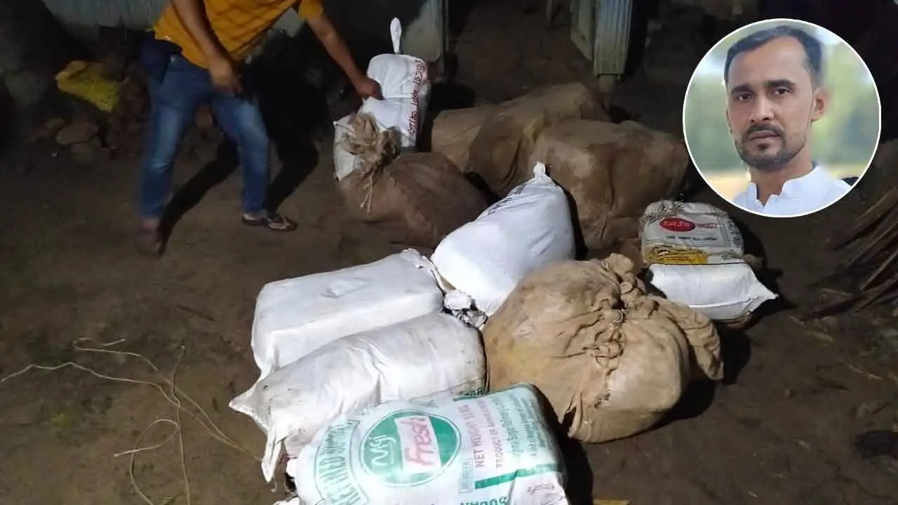 বাড়ি থেকে ভারতীয় চোরাচালান পণ্য উদ্ধারের ঘটনায় সেই যুবদল নেতা বহিষ্কার