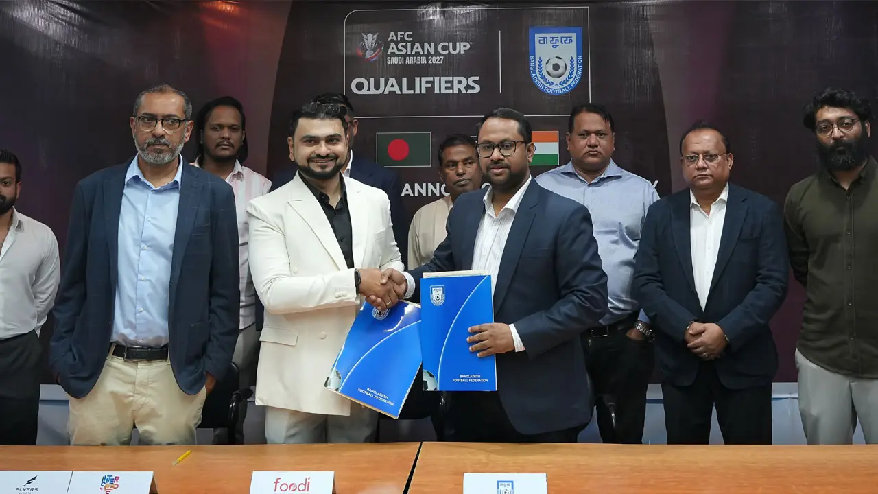 ফুডি ও বাংলাদেশ ফুটবল ফেডারেশনের নতুন পার্টনারশিপ চুক্তি