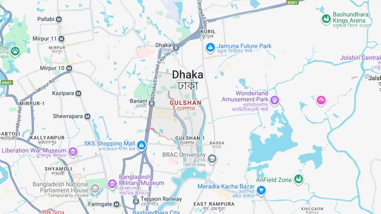 গুলশানে লেকের পাশে যুবককে কুপিয়ে হত্যা