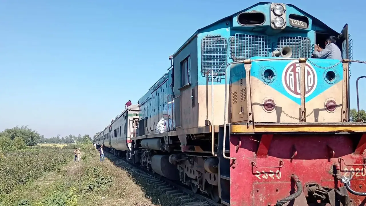 হবিগঞ্জে কালনী এক্সপ্রেসের ইঞ্জিন বিকল, ট্রেন চলাচল ব্যাহত