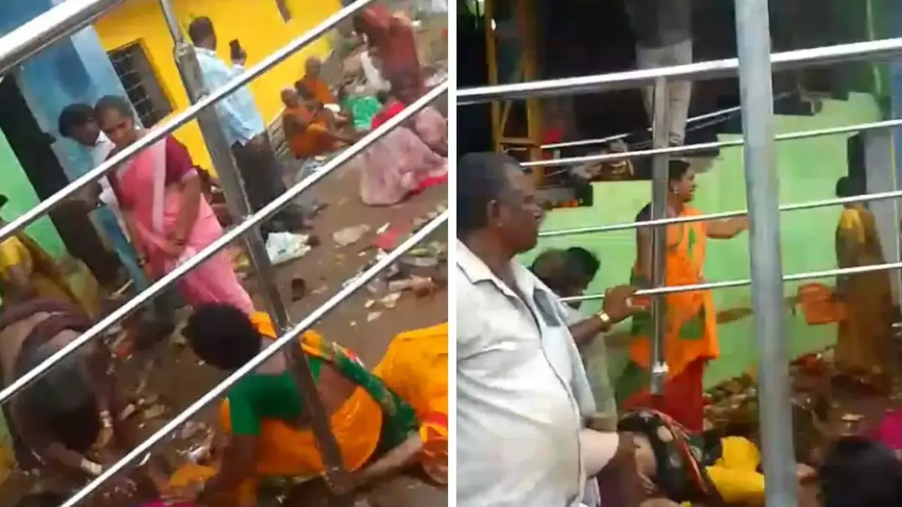 ভারতে মন্দিরে পদদলিত হয়ে ৯ জন নিহত