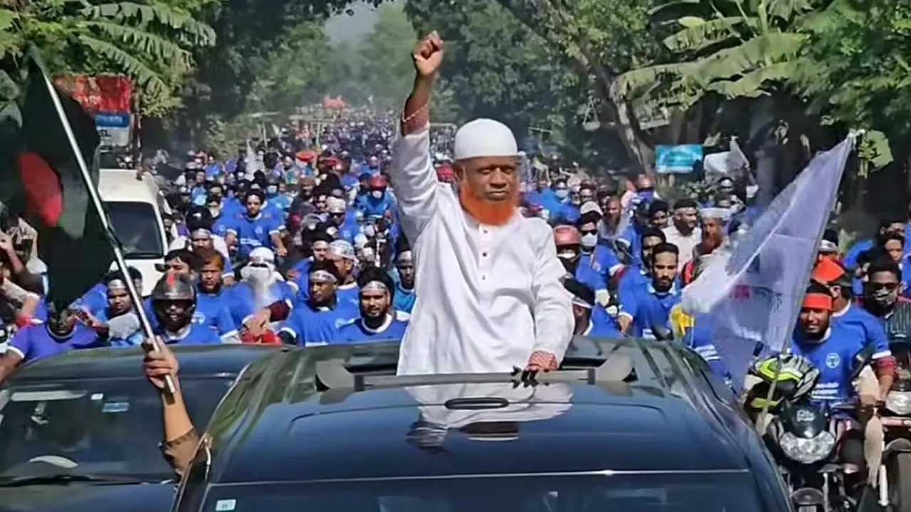 ৩ হাজার মোটরসাইকেল নিয়ে জামায়াত নেতা বুলবুলের শোডাউন