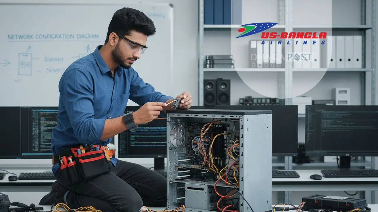 ইউএস-বাংলা এয়ারলাইন্সে চাকরির বিজ্ঞপ্তি, অনলাইনে চলছে আবেদন