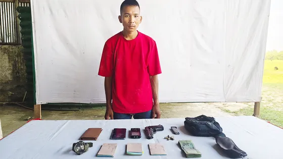 পানছড়িতে অস্ত্র ও গুলিসহ ইউপিডিএফ সদস্য গ্রেপ্তার