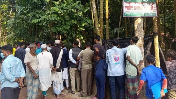 ১৬ মাস পর জুলাই আন্দোলনে নিহত ফয়েজের দেহাবশেষ উত্তোলন 