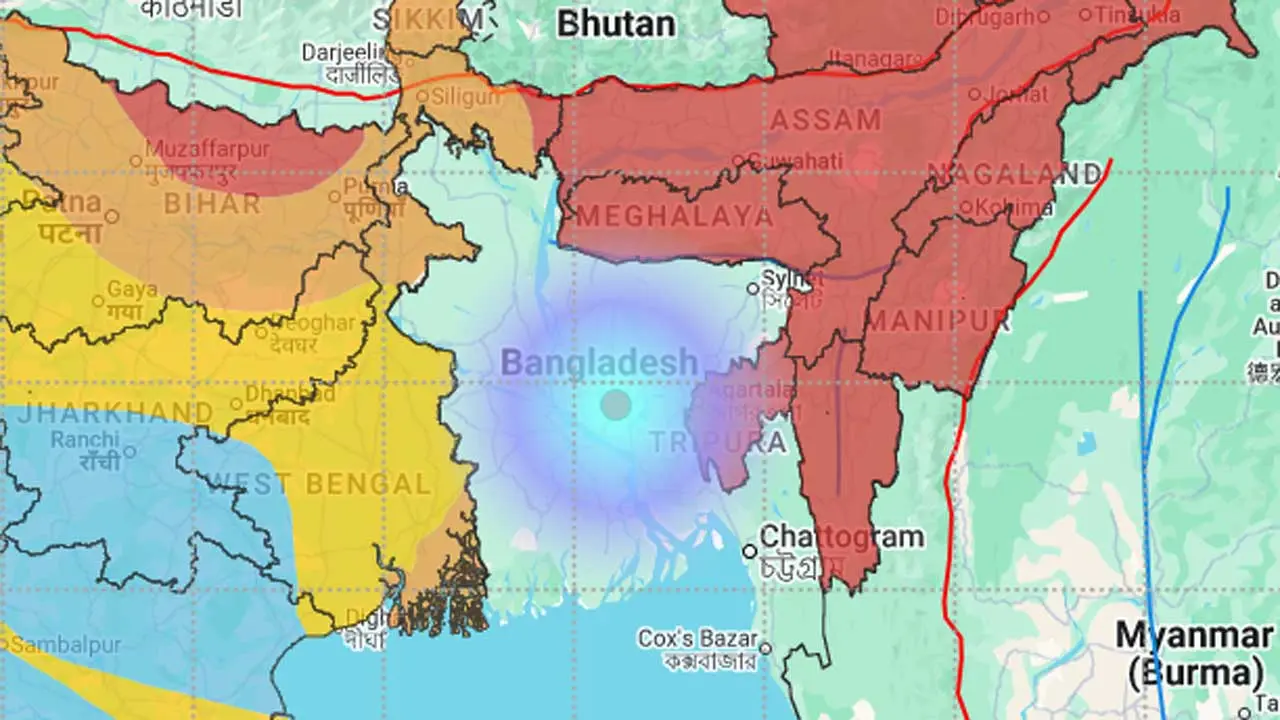 ঢাকায় ফের ভূমিকম্প