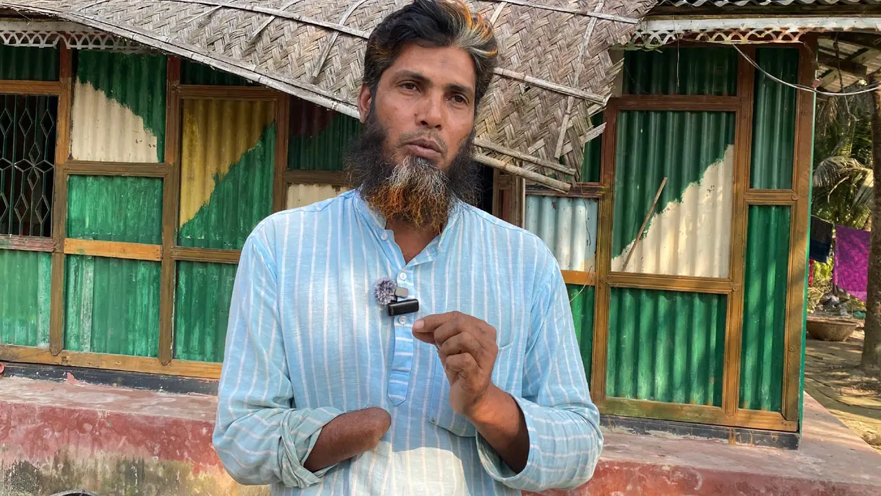 ছাত্রদল করায় হাত কেটে নেওয়া হয় মাসুদের, ১১ বছরেও পাননি ন্যায়বিচার