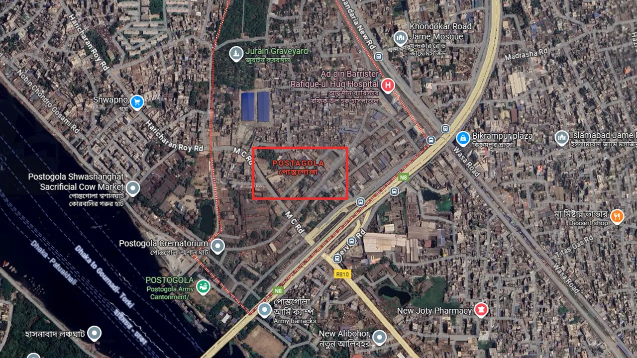 পোস্তগোলায় রাস্তা পারাপারের সময় ট্রাকের ধাক্কায় যুবক নিহত