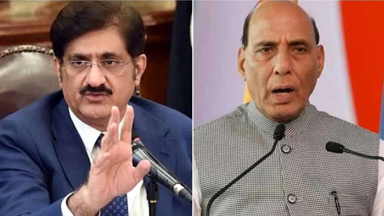 ‘দিবাস্বপ্ন দেখা বন্ধ করুন’— রাজনাথকে হুঁশিয়ারি সিন্ধের মুখ্যমন্ত্রীর
