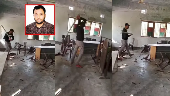 পিরোজপুর সোহরাওয়ার্দী কলেজে ভাঙচুর, ছাত্রদল নেতা বহিষ্কার