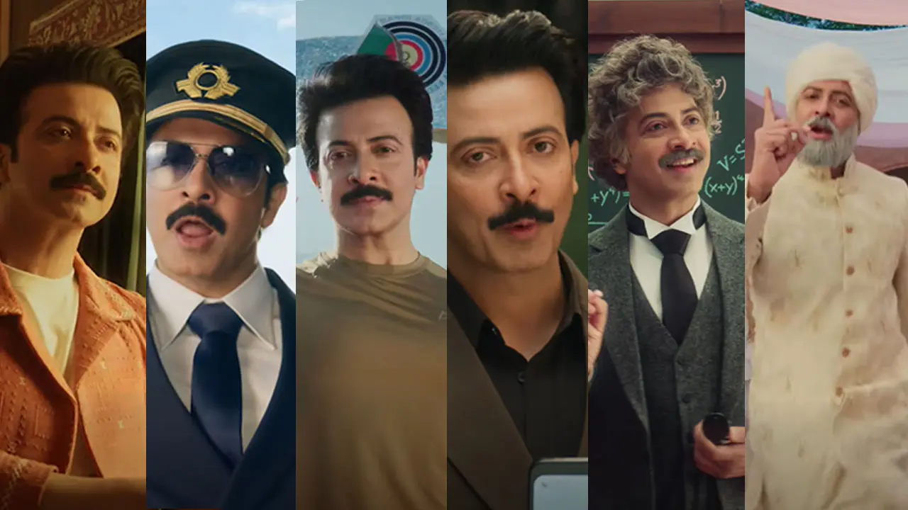 দেড় মিনিটের ভিডিওতে ৬ লুকে শাকিব, রহস্য কী?