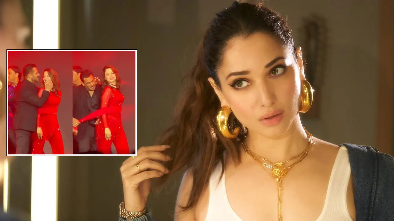 মঞ্চে ‘অস্বস্তিকর’ হয়ে উঠল সালমান-তামান্নার নাচ!