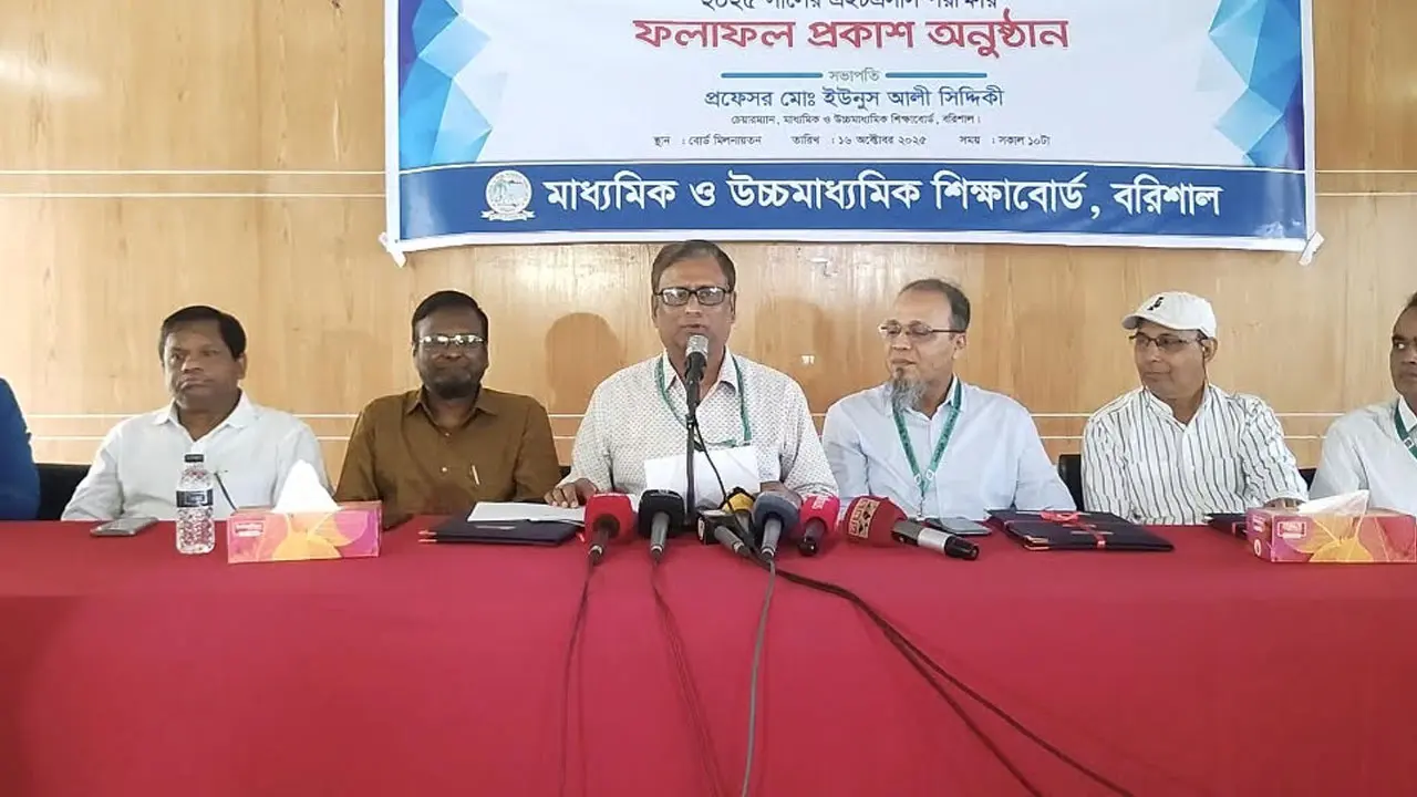 বরিশাল বোর্ডের ১২ কলেজে সবাই ফেল