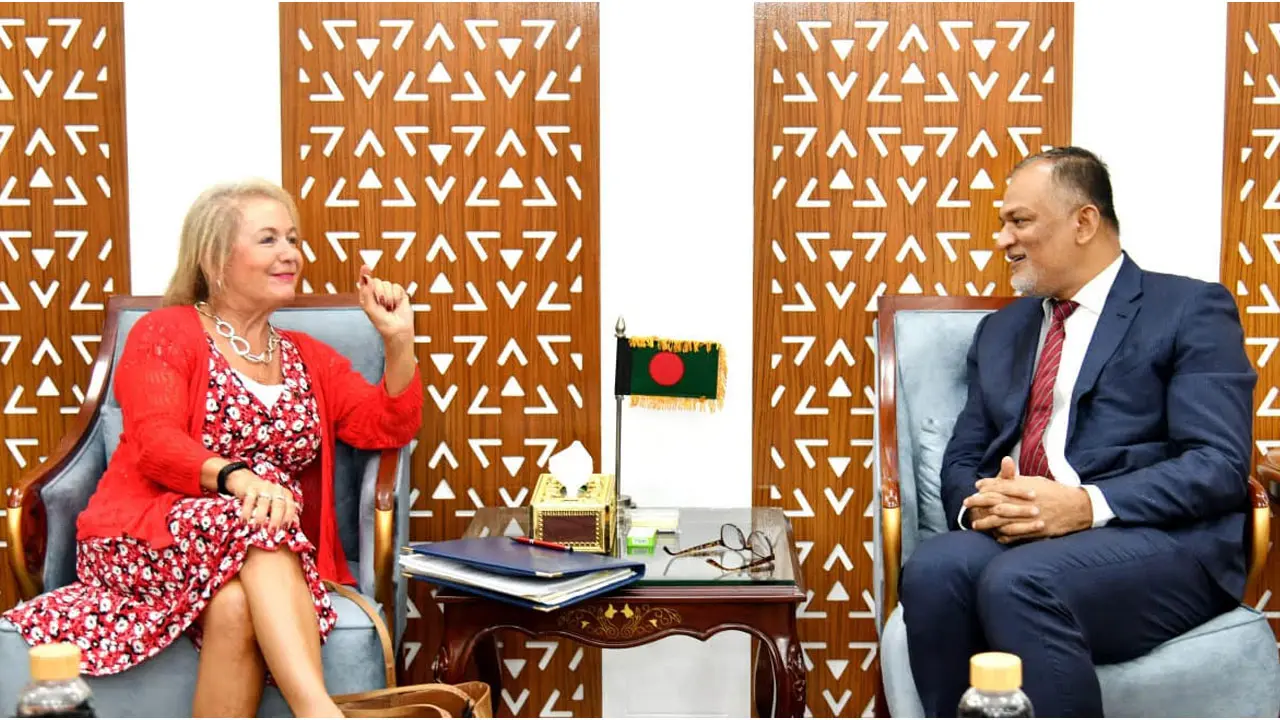 বাণিজ্য উপদেষ্টার সঙ্গে যুক্তরাজ্যের বাণিজ্য বিষয়ক দূতের বৈঠক