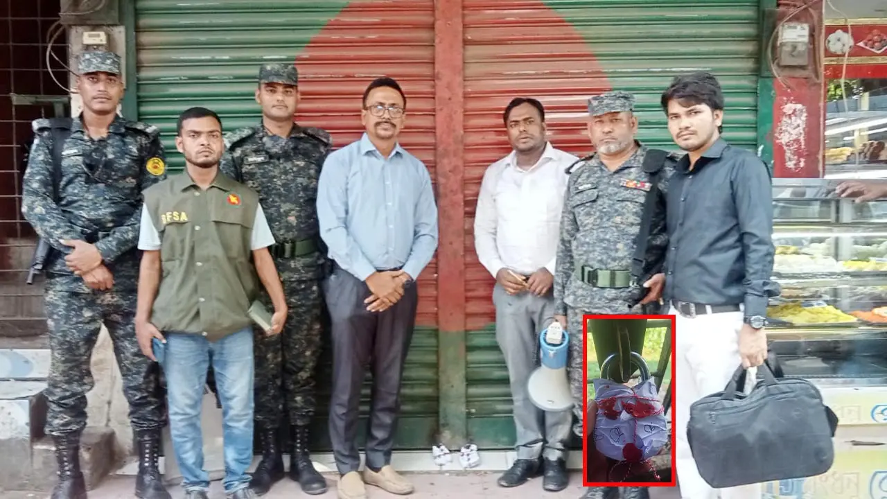 রসমালাই খেয়ে অসুস্থ ৫ জন, রংধনু বেকারি সিলগালা
