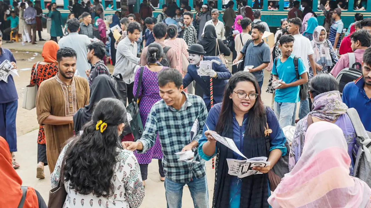 ৩৫ বছর পর চাকসু নির্বাচন, ক্যাম্পাসে উৎসবের আমেজ