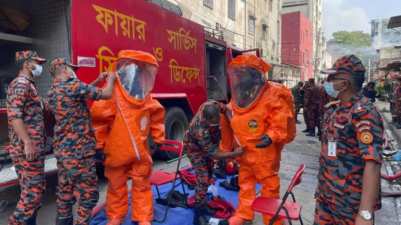 ২৮ ঘণ্টার চেষ্টায় রূপনগরের আগুন নিয়ন্ত্রণে