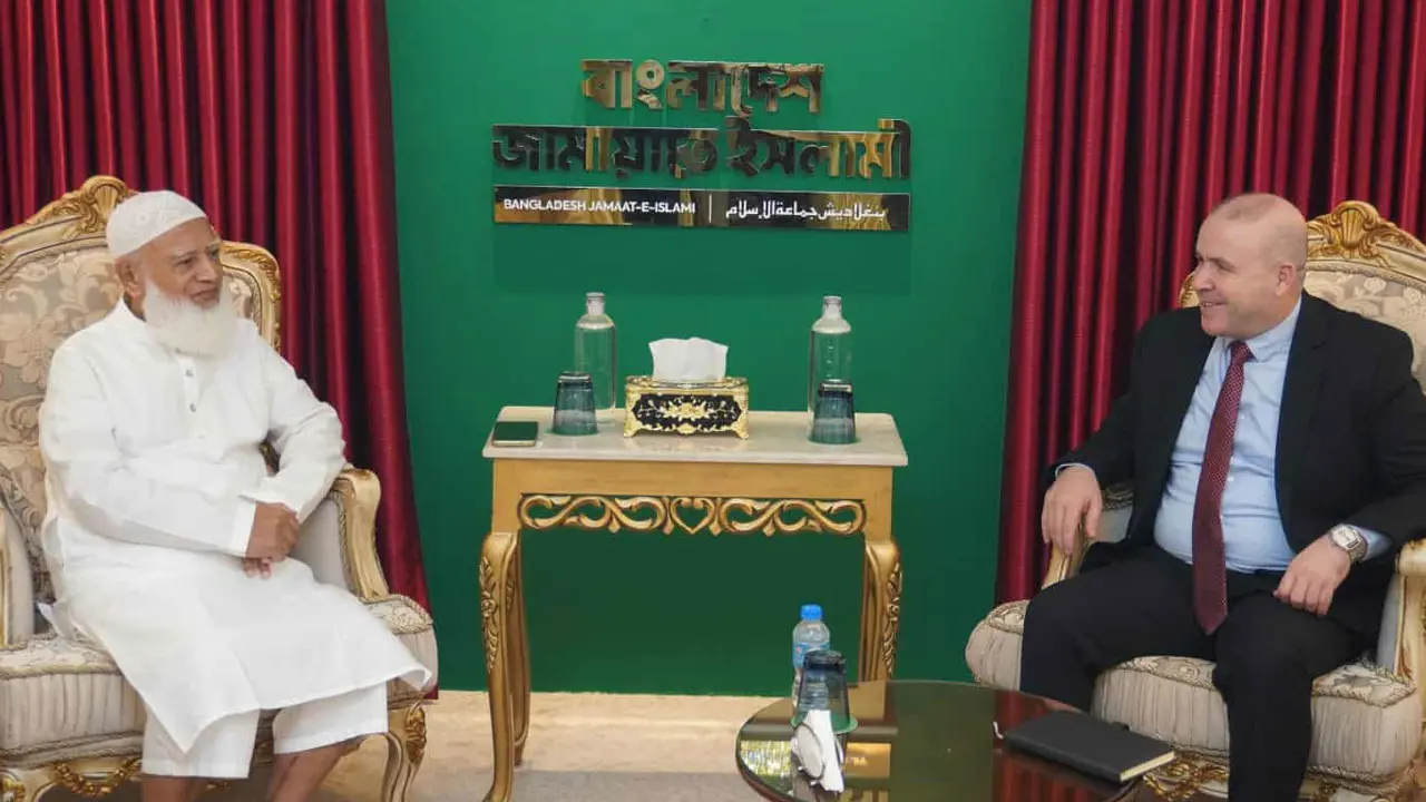 জামায়াত আমিরের সঙ্গে আলজেরিয়ান রাষ্ট্রদূতের সৌজন্য সাক্ষাৎ