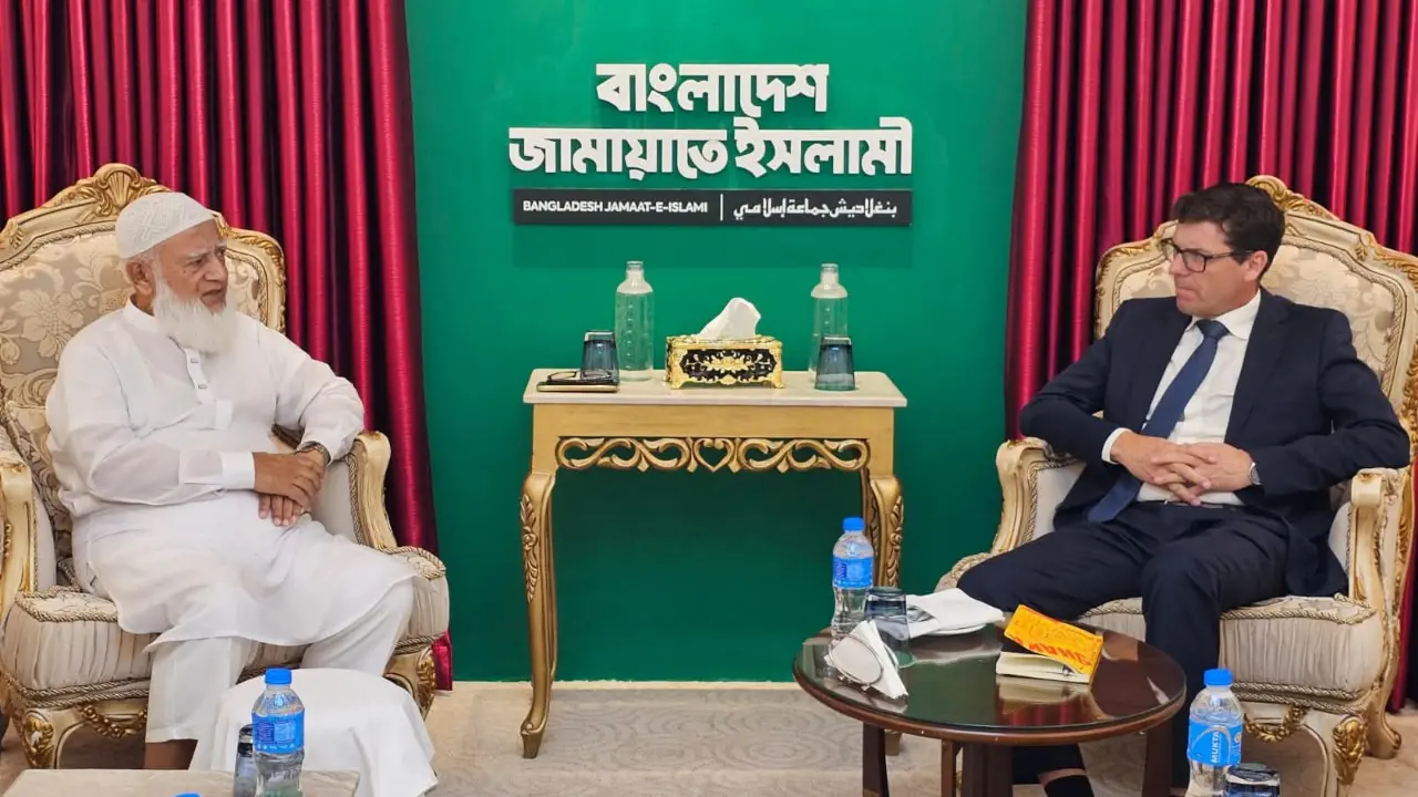 জামায়াত আমিরের সঙ্গে সৌজন্য সাক্ষাৎ করলেন নরওয়ের রাষ্ট্রদূত