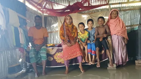 তিস্তার ভাঙনে কুড়িগ্রামে পানিবন্দী ৩ হাজার মানুষ