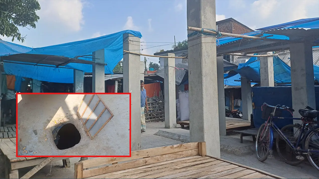 উদ্বোধনের দেড় মাসেই অকেজো ১৫ লাখের ওয়াটার রিজার্ভার
