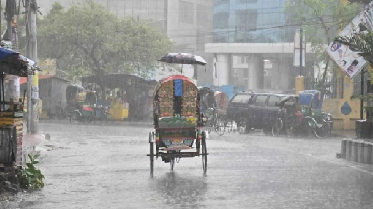 টানা বৃষ্টির পূর্বাভাস আবহাওয়া অধিদপ্তরের