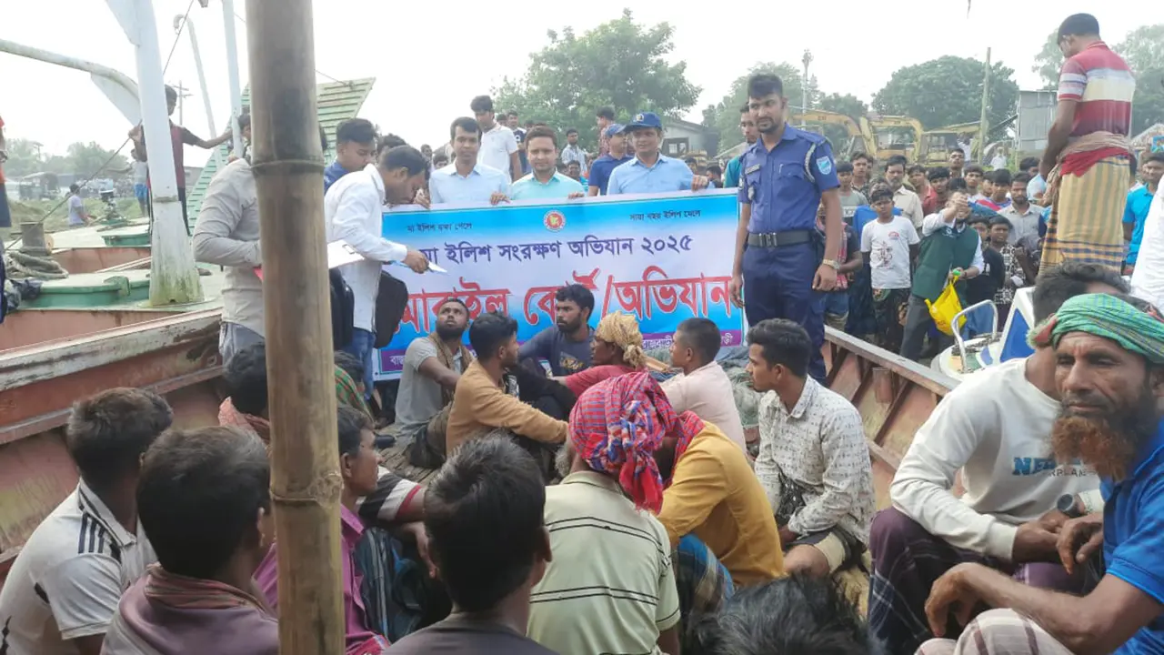 রাজবাড়ীতে ৭ দিনে অর্ধকোটি টাকার জাল ধ্বংস, ২৭ জনের কারাদণ্ড