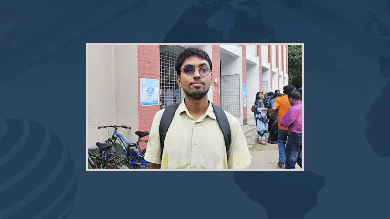 রাকসুতে বিজয়ী জুলাই আন্দোলনে চোখ হারানো দ্বীপ মাহবুব