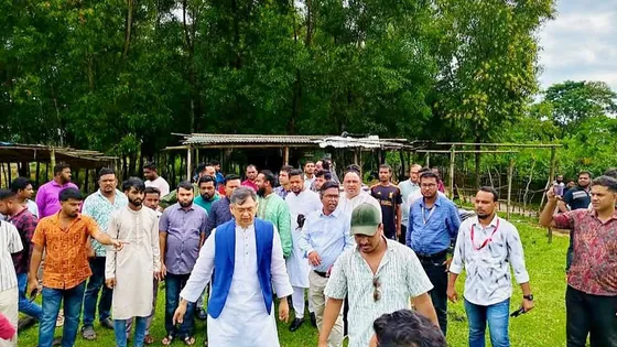 সিলেটে গুমবিষয়ক প্রামাণ্যচিত্রের শুটিংয়ে সালাহউদ্দিন আহমদ