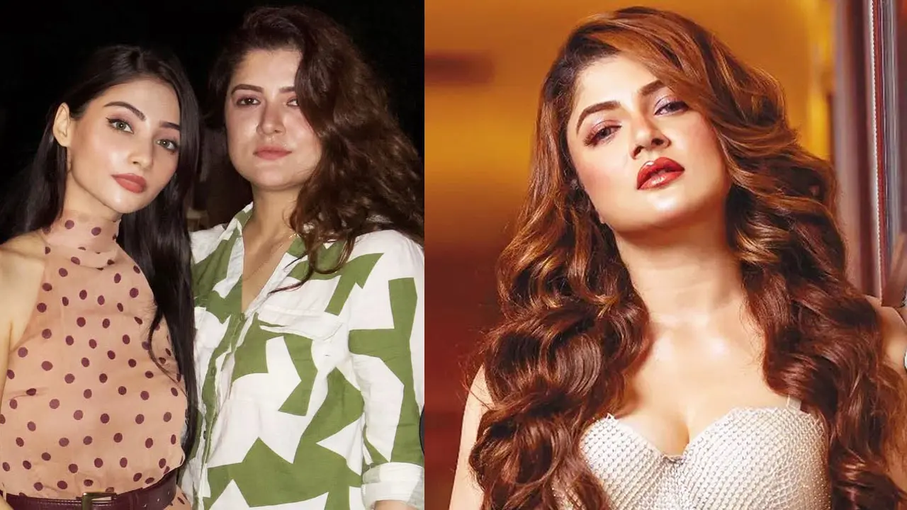 কাছাকাছি বয়সের হবু পুত্রবধূকে আদরে ভাসালেন শ্রাবন্তী