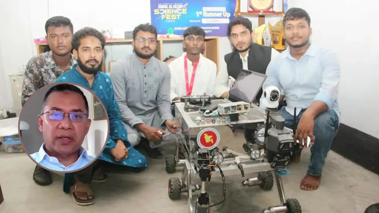 স্বর্ণপদকজয়ী তরুণ উদ্ভাবক জিহাদের পাশে তারেক রহমান