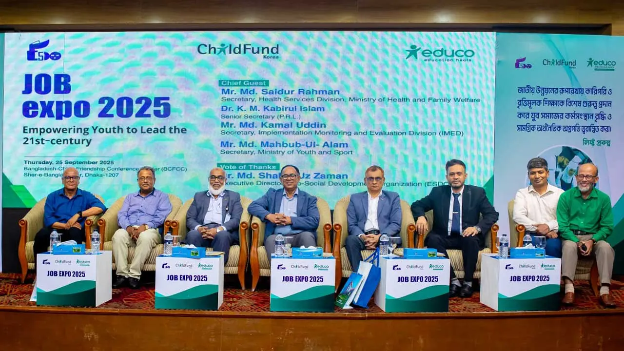 ইএসডিও’র চাকরি মেলায় কর্মসংস্থান হলো ১৭৮ জনের