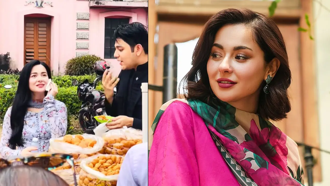 রাফসানের সঙ্গে ফুচকা খাচ্ছেন হানিয়া আমির