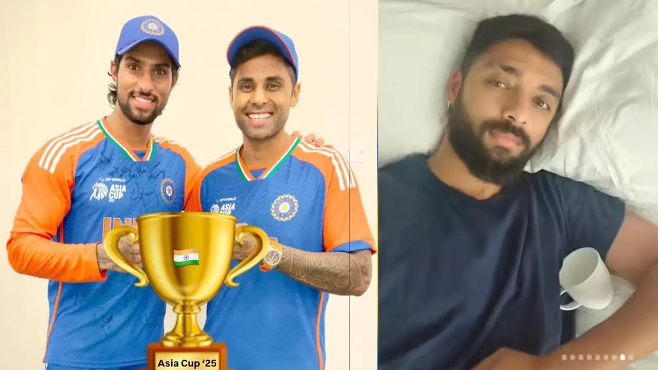 মূল ট্রফি নেয়নি ভারত, ফটোশপ ‘ট্রফি’ আর চায়ের কাপ নিয়ে উদযাপন