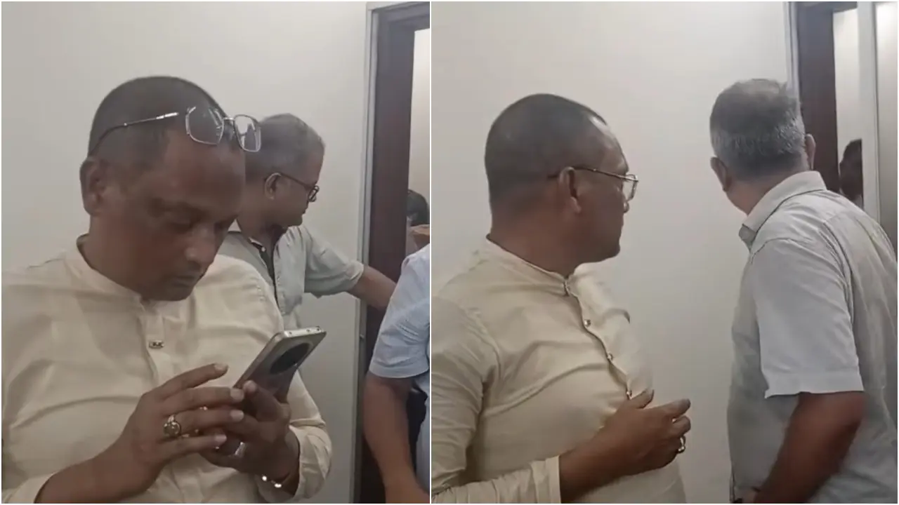 আগের রাতে আচরণবিধি লঙ্ঘন, কমিশন কার্যালয়ে প্রবেশ বিএনপিপন্থি নেতাদের
