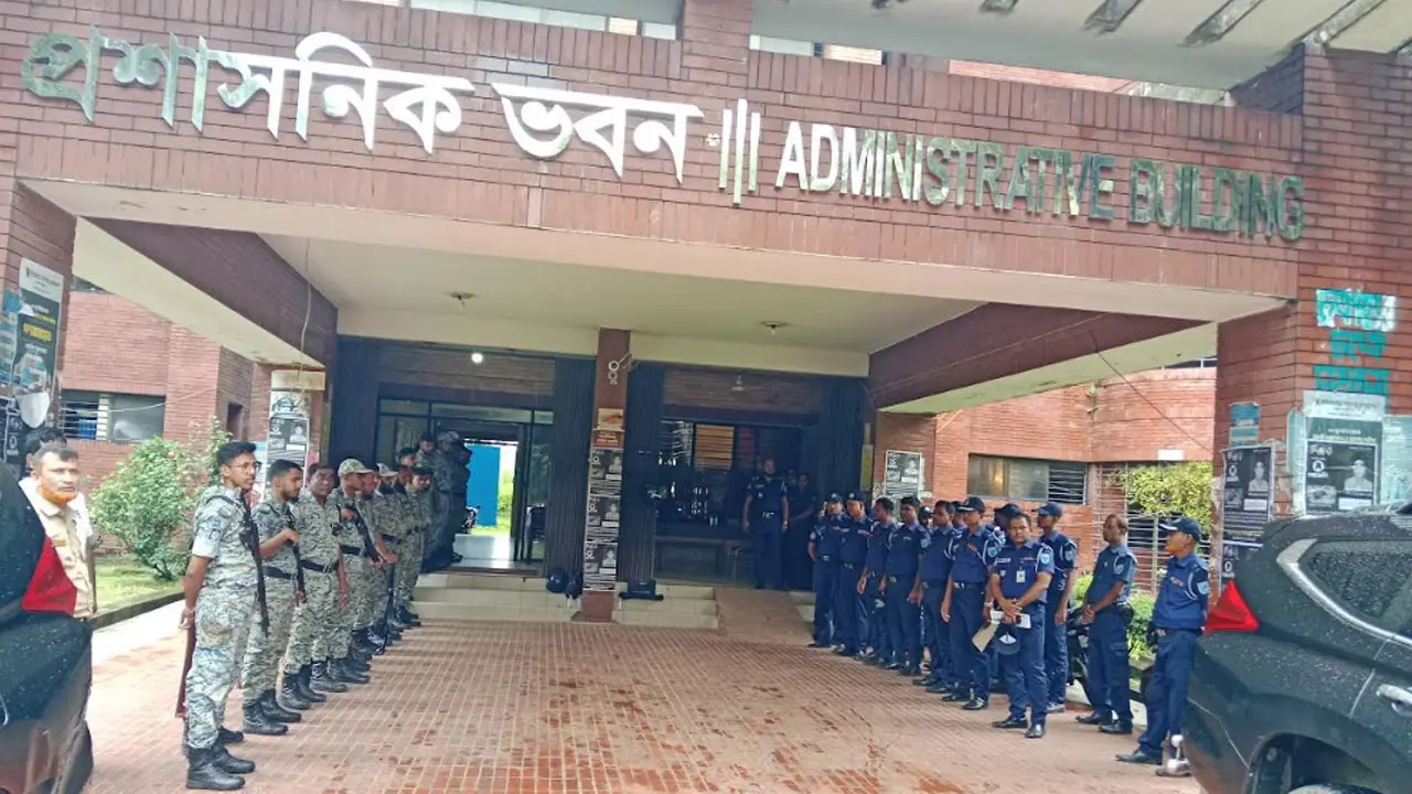 জাকসু নির্বাচনে চার স্তরের নিরাপত্তা ব্যবস্থা, ১৫৩৪ পুলিশ মোতায়েন 