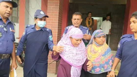 শরীয়তপুরে শিশু তায়েবা হত্যা : চাচিসহ গ্রেপ্তার ৩