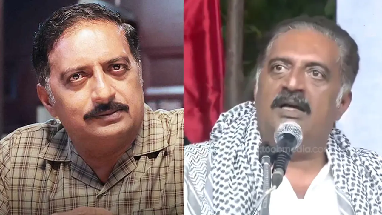 ফিলিস্তিনের পক্ষে দাঁড়ালেন প্রকাশ রাজ