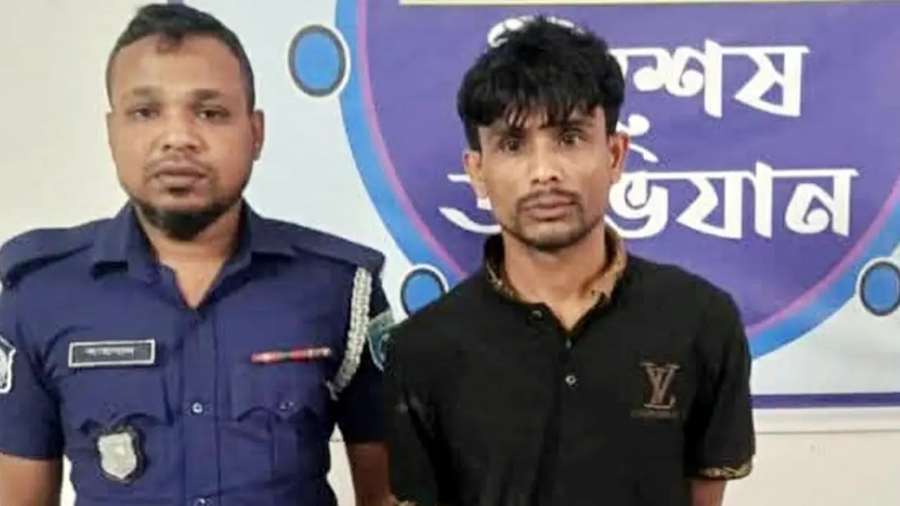 পাম্পে তেল নিতে গিয়ে একাধিক মামলার আসামি গ্রেপ্তার