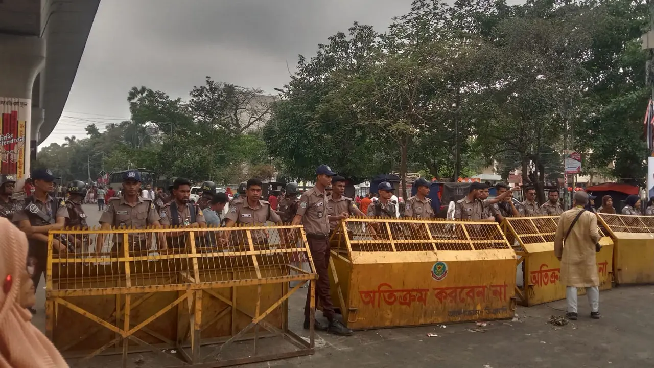 বৈশাখী শোভাযাত্রা ঘিরে ঢাবিতে কড়া নিরাপত্তা