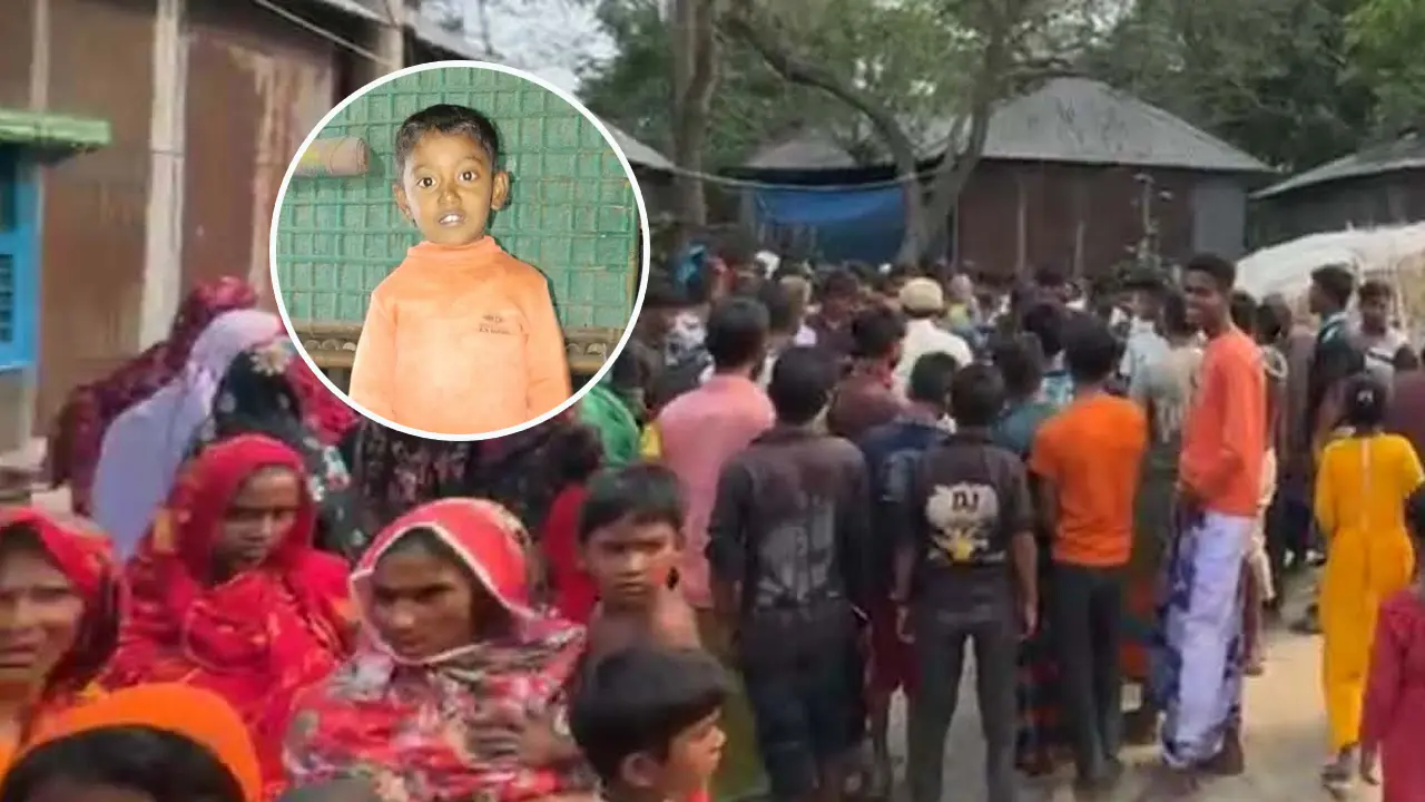 চাচাদের ধারালো অস্ত্রের আঘাতে প্রাণ গেল ৫ বছরের শিশুর