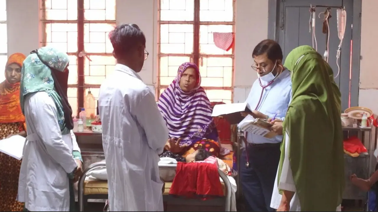 চাঁপাইনবাবগঞ্জে হামের প্রকোপ, লক্ষণ নিয়ে চিকিৎসাধীন ১০৩ রোগী