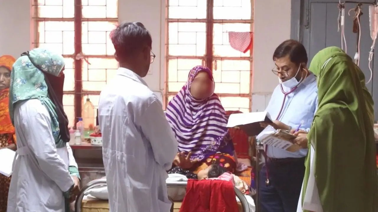 হাসপাতালে নেওয়ার পথেই হাম উপসর্গে দেড় বছরের শিশুর মৃত্যু