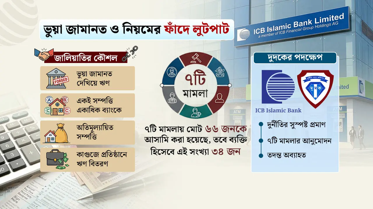 মর্টগেজ ও জামানত ফাঁদে আইসিবি ইসলামিক ব্যাংকে লুটপাট