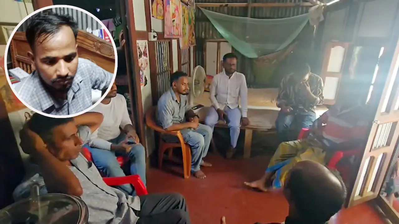 প্রেমিকার বাড়িতে প্রেমিকের অনশন
