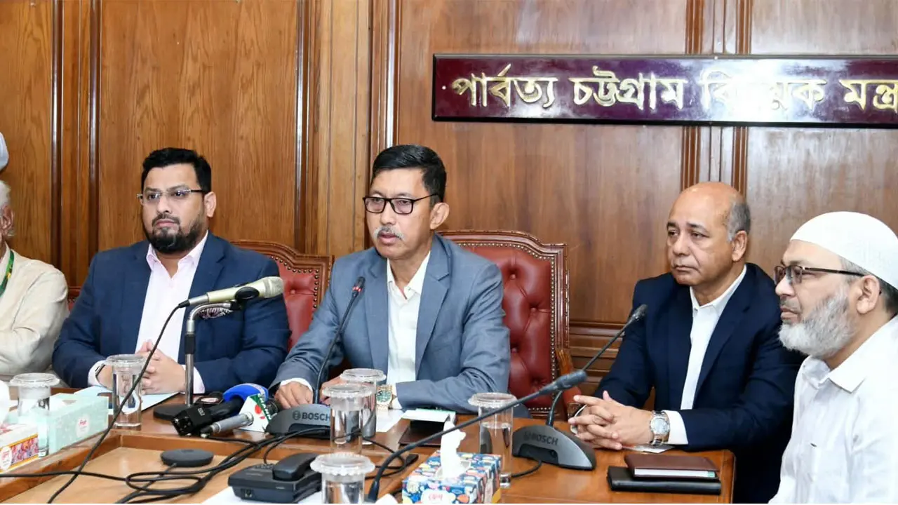 পার্বত্য চট্টগ্রাম শান্তি চুক্তি নিয়ে শুভবার্তা পাবেন : মন্ত্রী