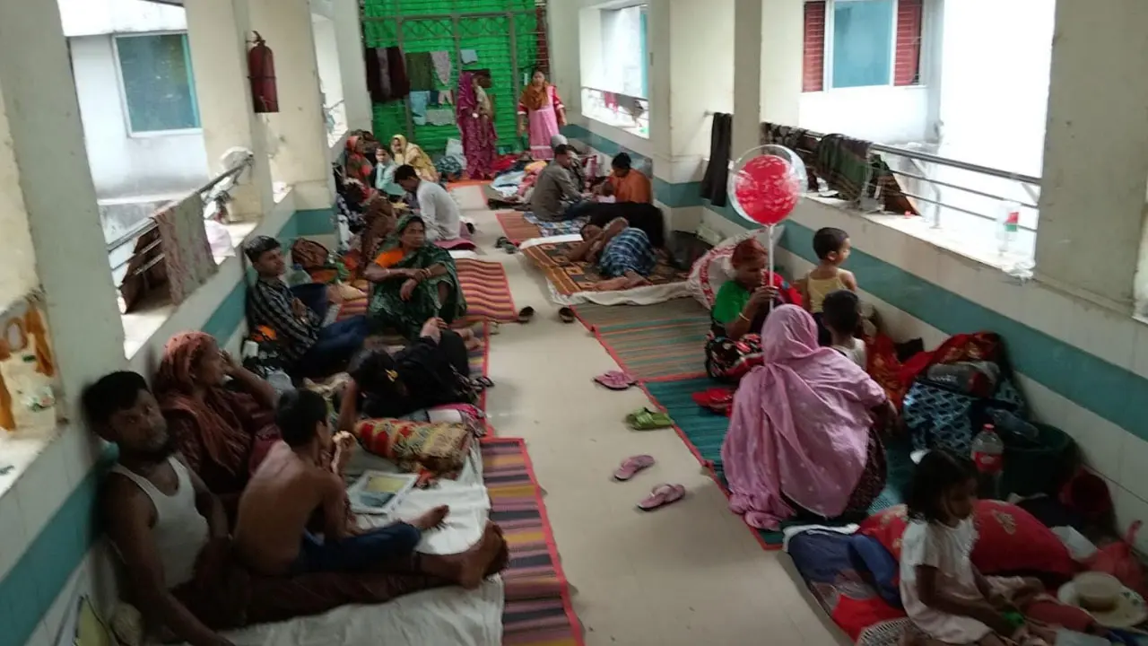 ময়মনসিংহ মেডিকেলে ২৪ ঘণ্টায় হামে আক্রান্ত ২১ শিশু ভর্তি
